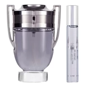 PACO RABANNE INVICTUS (M) EDT 100ML + EDT 20ML TRAVEL SET