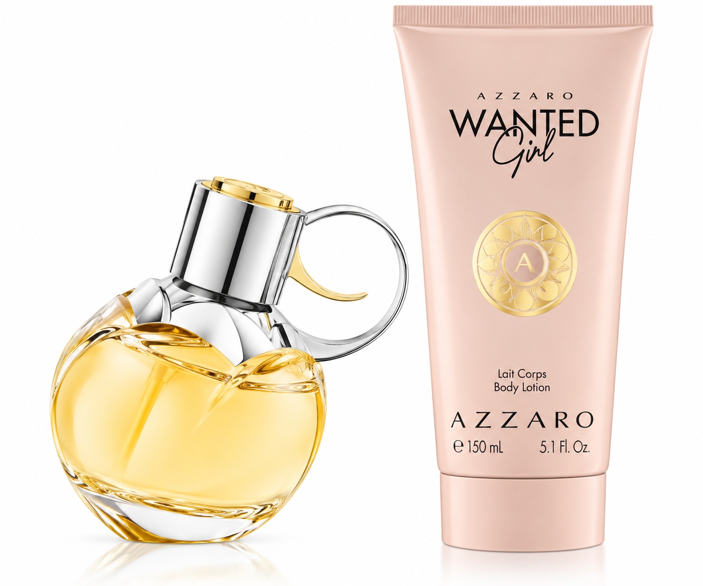 azzaro_wanted_girl_set_high_res_250kb أزارو - وانتد غيرل للسيدات طقم: أو دو بارفان ٣٠ مل + لوشن للجسم ١٠٠ مل - الصورة 1