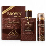 Fragrance World-Brown Orchid Oud Edition 100ml (With Deo) - Image 2